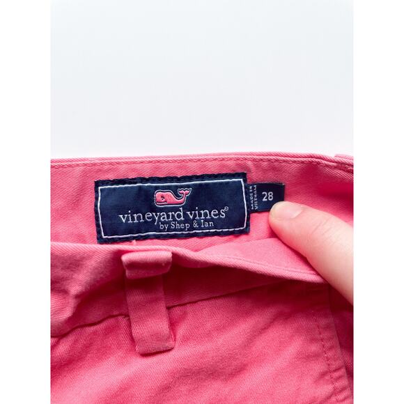 Men's Vineyard Vines Salmon Colored Breaker Chino Shorts Size 28 - Picture 2 of 8